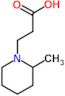 3-(2-methylpiperidin-1-yl)propanoic acid