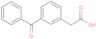 3-Benzoylbenzeneacetic acid