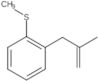 1-(2-Methyl-2-propen-1-yl)-2-(methylthio)benzene
