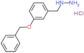 (3-benzyloxyphenyl)methylhydrazine hydrochloride