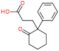 3-(2-oxo-1-phenylcyclohexyl)propanoic acid