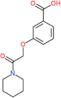 3-(2-oxo-2-piperidin-1-ylethoxy)benzoic acid