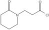 2-Oxo-1-piperidinepropanoyl chloride