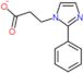 3-(2-phenyl-1H-imidazol-1-yl)propanoate