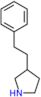 3-(2-phenylethyl)pyrrolidine