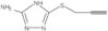 5-(2-Propyn-1-ylthio)-1H-1,2,4-triazol-3-amine