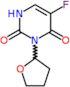 5-fluoro-3-(tetrahydrofuran-2-yl)pyrimidine-2,4(1H,3H)-dione