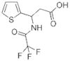 3-(2-THIENYL)-3-[(2,2,2-TRIFLUOROACETYL)AMINO]PROPANOIC ACID