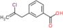 3-(2-chloroprop-2-enyl)benzoic acid