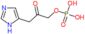 1-(1H-Imidazol-5-yl)-3-(phosphonooxy)-2-propanone