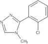 3-(2-Chlorophenyl)-4-methyl-4H-1,2,4-triazole