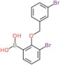 {3-bromo-2-[(3-bromobenzyl)oxy]phenyl}boronic acid