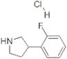 3-(2-fluorophenyl)pyrrolidine hydrochloride