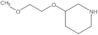 3-(2-Methoxyethoxy)piperidine