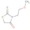 4-Thiazolidinone, 3-(2-methoxyethyl)-2-thioxo-