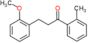 3-(2-methoxyphenyl)-1-(o-tolyl)propan-1-one