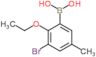 B-(3-Bromo-2-ethoxy-5-methylphenyl)boronic acid