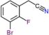 2-(3-bromo-2-fluoro-phenyl)acetonitrile