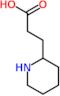 3-piperidin-2-ylpropanoic acid