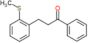 3-(2-methylsulfanylphenyl)-1-phenyl-propan-1-one