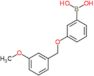 {3-[(3-methoxybenzyl)oxy]phenyl}boronic acid