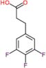 3,4,5-Trifluorobenzenepropanoic acid