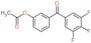 [3-(3,4,5-trifluorobenzoyl)phenyl] acetate