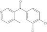 (3,4-Dichlorophenyl)(4-methyl-3-pyridinyl)methanone