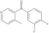 (3,4-Difluorophenyl)(4-methyl-3-pyridinyl)methanone