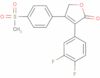 3-(3,4-Difluorophenyl)-4-(4-(methylsulfonyl)phenyl)-2(5H)-furanone