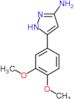 5-(3,4-dimethoxyphenyl)-1H-pyrazol-3-amine