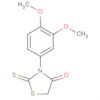 4-Thiazolidinone, 3-(3,4-dimethoxyphenyl)-2-thioxo-