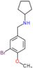 N-(3-bromo-4-methoxybenzyl)cyclopentanamine