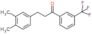 1-Propanone, 3-(3,4-dimethylphenyl)-1-[3-(trifluoromethyl)phenyl]-