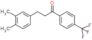 1-Propanone, 3-(3,4-dimethylphenyl)-1-[4-(trifluoromethyl)phenyl]-