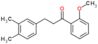 3-(3,4-dimethylphenyl)-1-(2-methoxyphenyl)propan-1-one