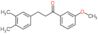 1-Propanone, 3-(3,4-dimethylphenyl)-1-(3-methoxyphenyl)-