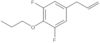 1,3-Difluoro-5-(2-propen-1-il)-2-propossipbenzene