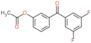 [3-(3,5-difluorobenzoyl)phenyl] acetate