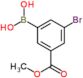(3-bromo-5-methoxycarbonyl-phenyl)boronic acid