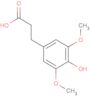 3-(4-hydroxy-3,5-dimethoxyphenyl)propionic acid