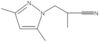 α,3,5-Trimethyl-1H-pyrazole-1-propanenitrile