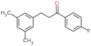 1-Propanone, 3-(3,5-dimethylphenyl)-1-(4-fluorophenyl)-