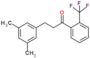 3-(3,5-dimethylphenyl)-1-[2-(trifluoromethyl)phenyl]propan-1-one