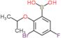 [3-bromo-5-fluoro-2-(1-methylethoxy)phenyl]boronic acid