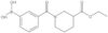 3-Ethyl 1-(3-boronobenzoyl)-3-piperidinecarboxylate