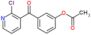 [3-(2-chloropyridine-3-carbonyl)phenyl] acetate