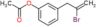 [3-(2-bromoprop-2-enyl)phenyl] acetate