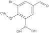 B-(3-Bromo-5-formyl-2-methoxyphenyl)boronic acid