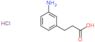 Benzenepropanoic acid, 3-amino-, hydrochloride (1:1)